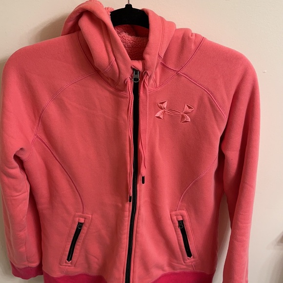 Under Armour Hoodie Size S Color Pink - Picture 2 of 14